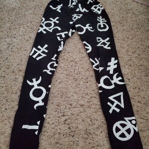 Killstar Wiccan occult sigil goth leggings